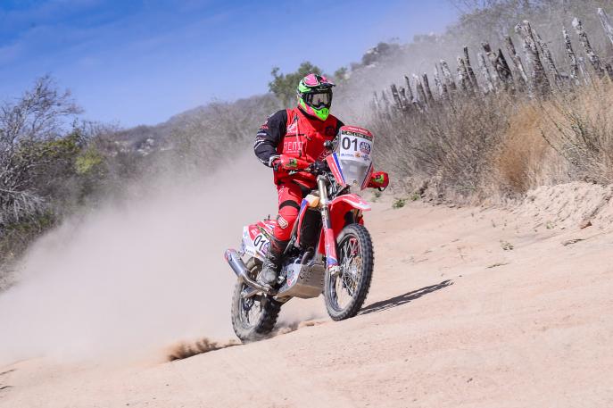 Tunico Maciel lidera as motos após dois dias de prova no Rally RN 1500