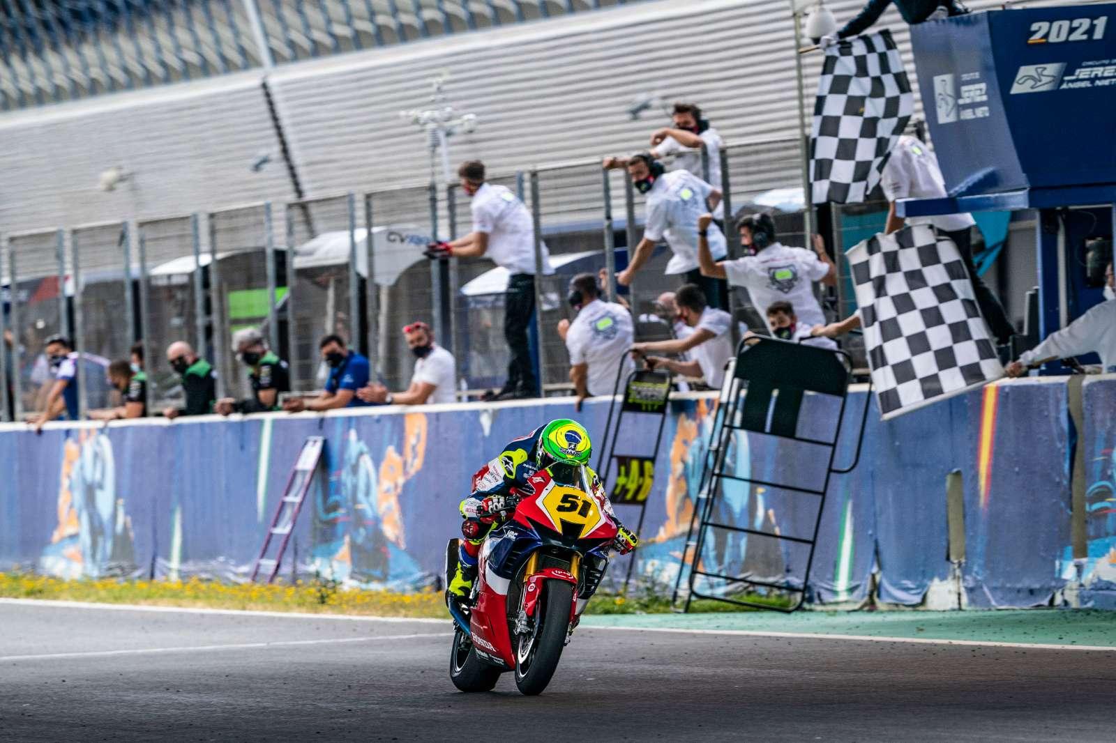 Eric Granado conquista primeiro pódio no Campeonato Espanhol de Superbike